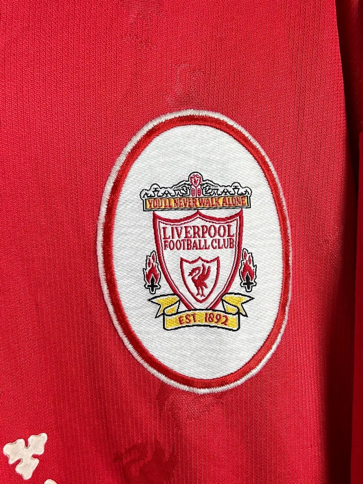 Reebok Reebok x Liverpool FC 1996/98 #13 Karl Heinz Riedle Jersey Size US M / EU 48-50 / 2 - 4 Thumbnail