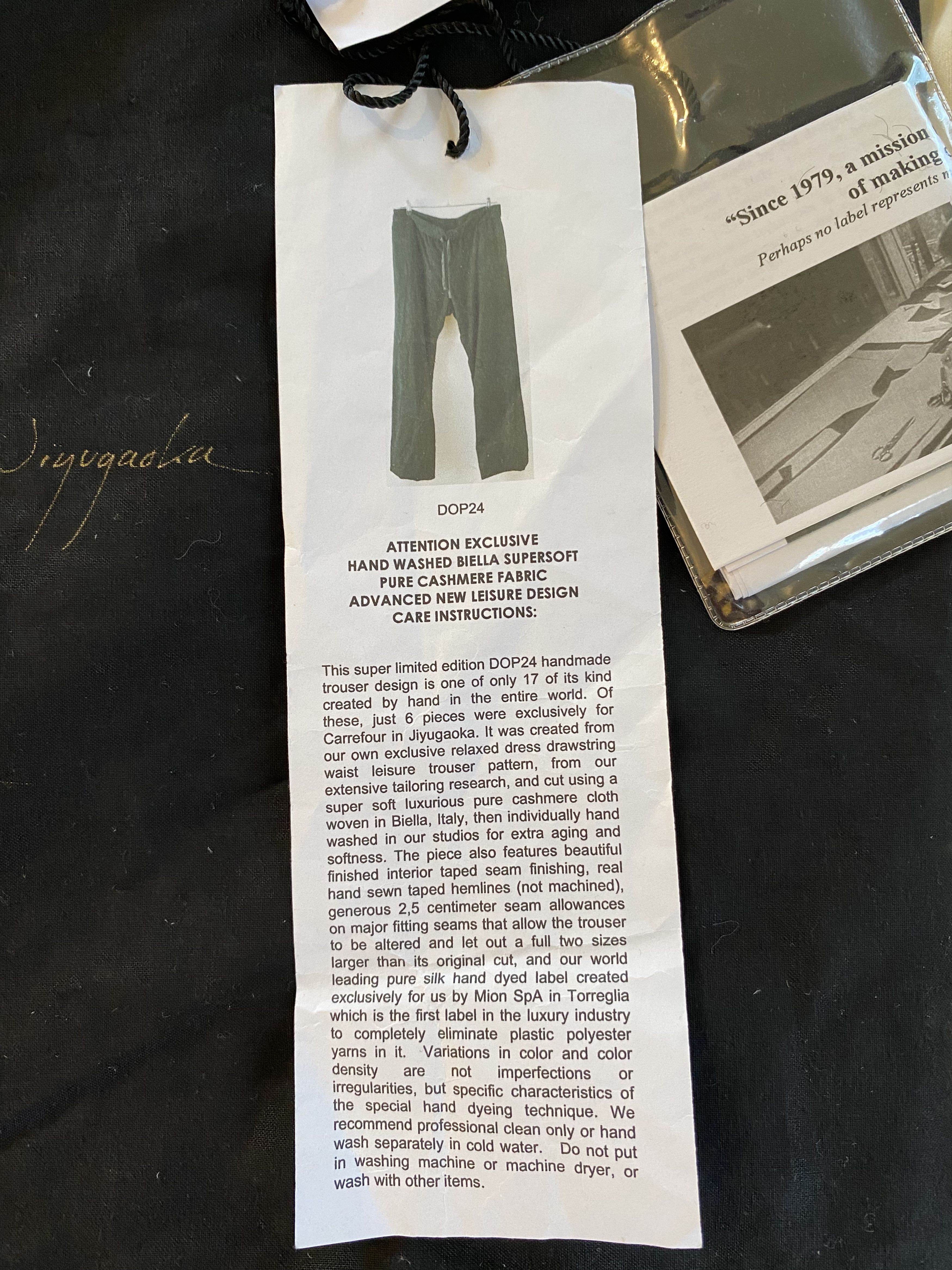 Geoffrey B. Small Hand Washed Biella Supersoft Trousers Size US 42 / EU 58 - 4 Thumbnail