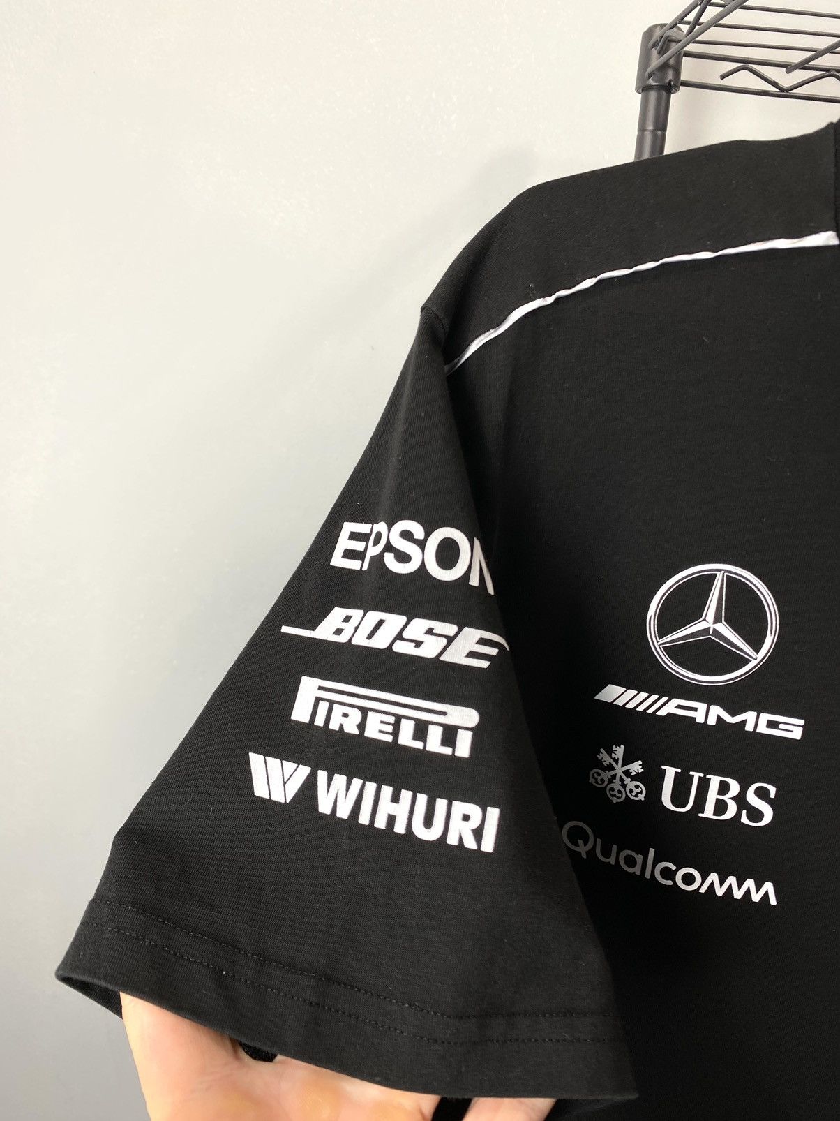Mercedes-Benz Mercedes AMG Petronas Tommy Hilfiger Racing T Shirt Size US XL / EU 56 / 4 - 5 Thumbnail