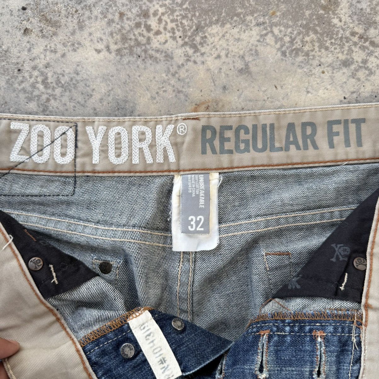 Jean × Vintage × Zoo York VINTAGE ZOO YORK FADED JEAN DENIM PANTS Size US 35 - 14 Thumbnail