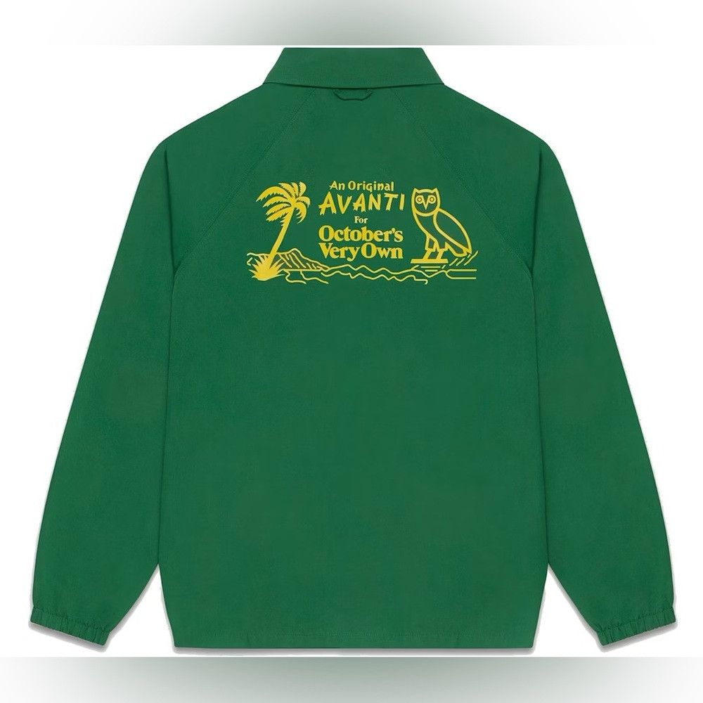 October's Very Own SS21 OVO X Avanti Souvenir Jacket Green XS Octobers Very Ow Size US XS / EU 42 / 0 - 1 Thumbnail