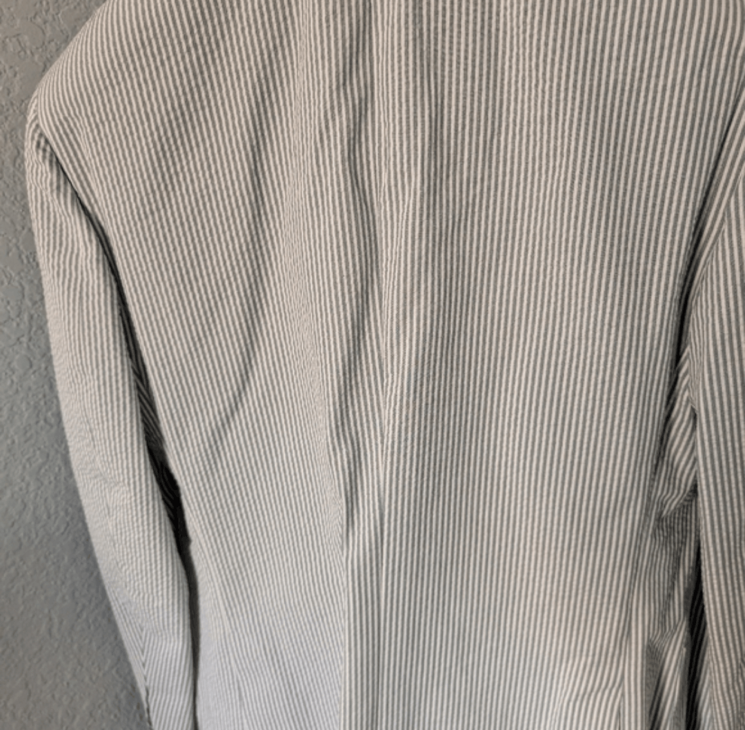 Spier & Mackay Green stripe seersucker sportcoat 36S Size 36S - 3 Thumbnail