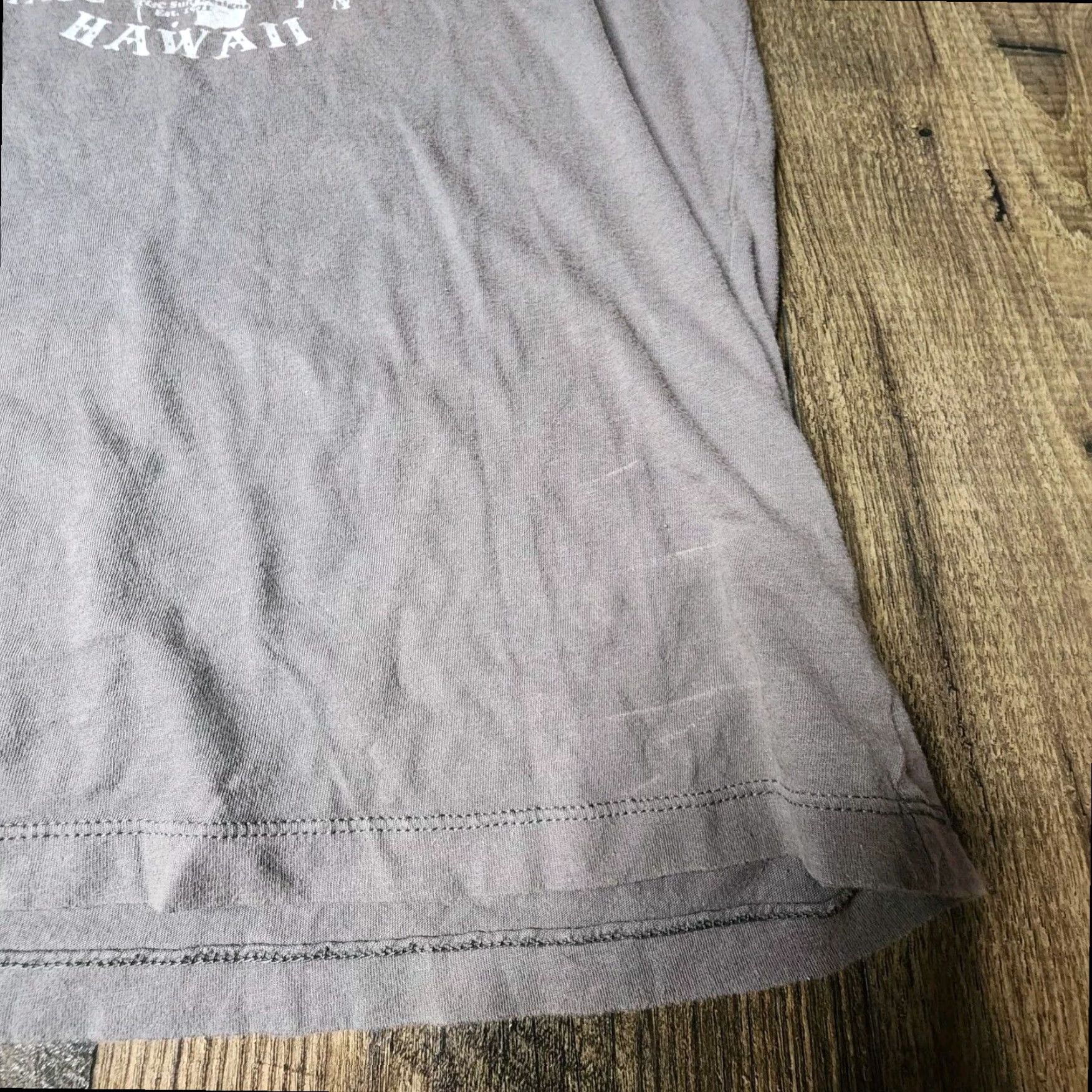 Vintage T&C Surf Designs Hawaii Stay Stoke Double Sided Gray Short Sleeve T-Shirt Womens Small Size S / US 4 / IT 40 - 4 Thumbnail