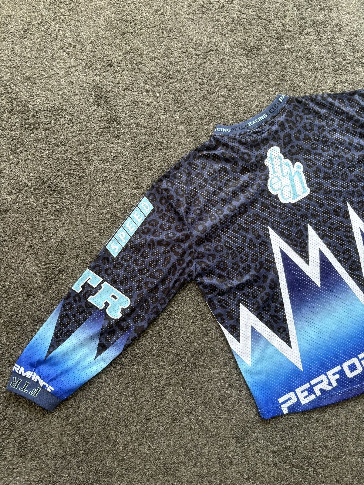 Other Vintage fetch racing racing blue long sleeves jersey Size US M / EU 48-50 / 2 - 18 Thumbnail