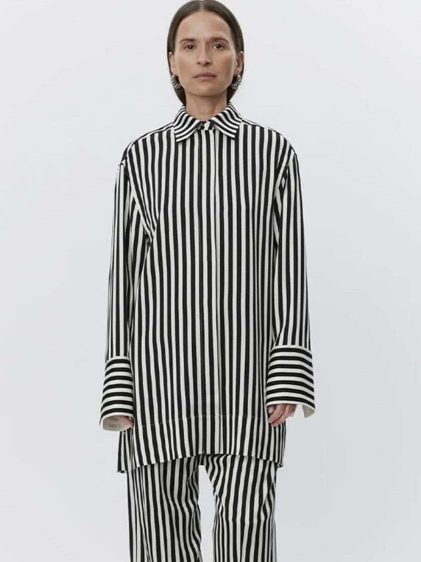 Other DAY Birger et Mikkelsen lea fluid stripe shirt black/white Size M / US 6-8 / IT 42-44 - 1 Thumbnail