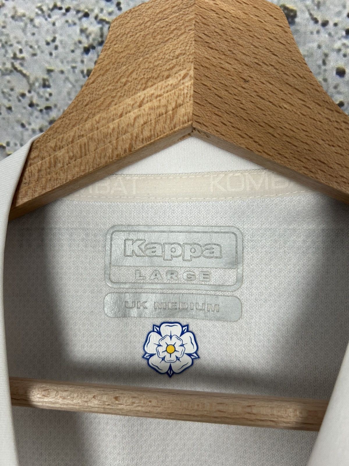 Kappa Kappa Leeds United Roofe Soccer Jersey Football Sport Size US L / EU 52-54 / 3 - 8 Thumbnail