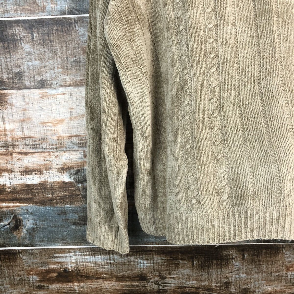 Homespun Knitwear × Japanese Brand Vintage Club Brown Knitwear #A1778 Size US L / EU 52-54 / 3 - 7 Thumbnail