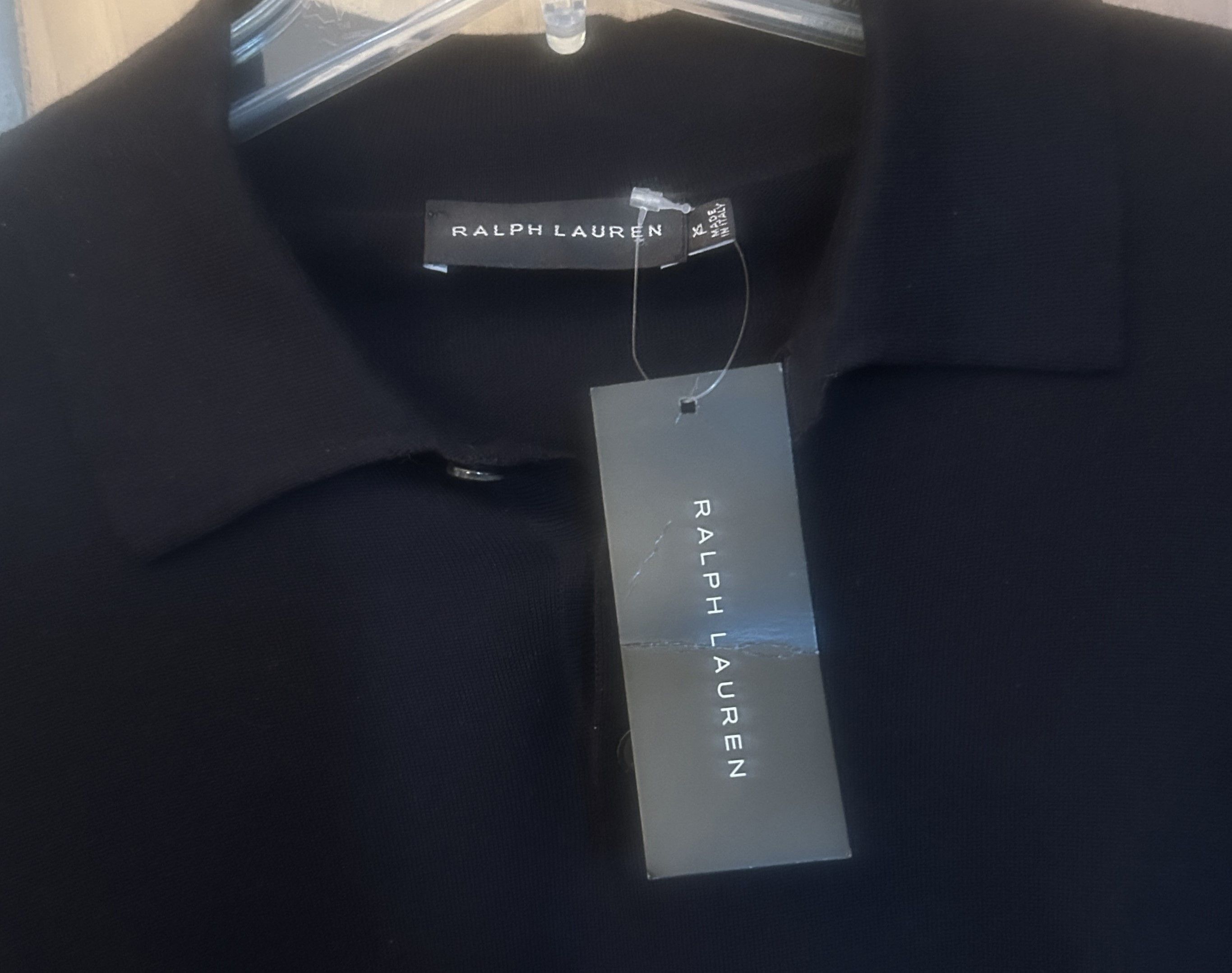 Ralph Lauren Black Label Ralph Lauren Black Label LS Polo Navy XL Slim Fit Runs Small Size US XL / EU 56 / 4 - 5 Thumbnail