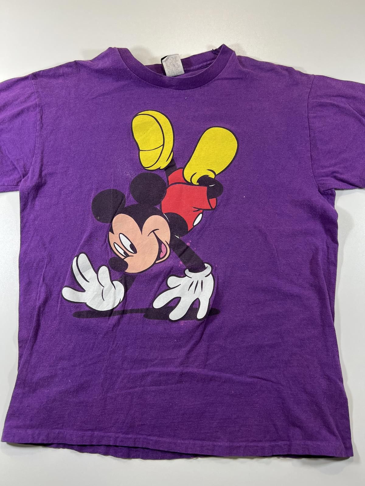 Mickey Unlimited Vintage Purple Mickey Mouse Graphic T-Shirt Size US M / EU 48-50 / 2 - 1 Thumbnail