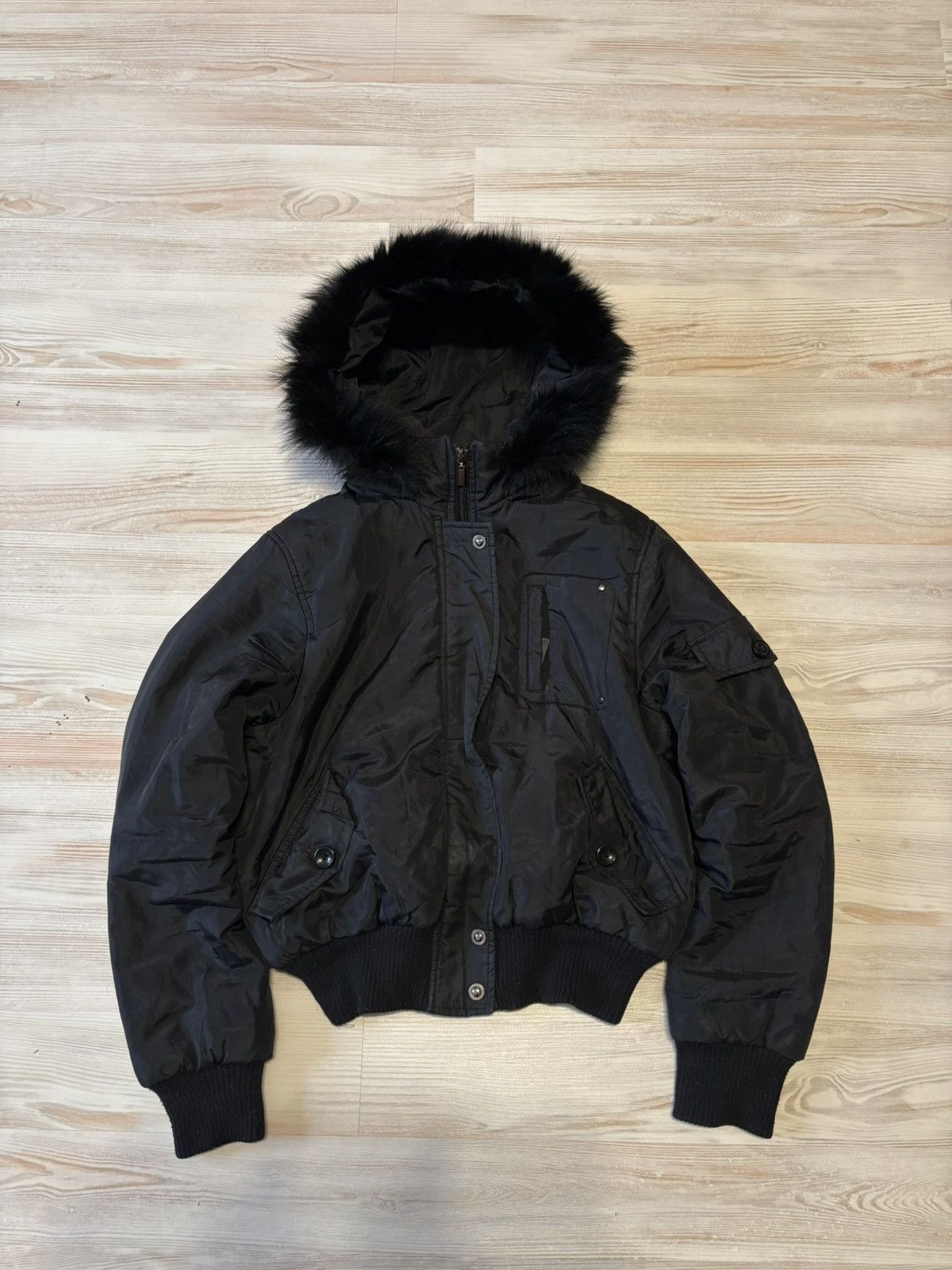 Opium Buy Leather Fur Jacket online » | Streetwear 2025