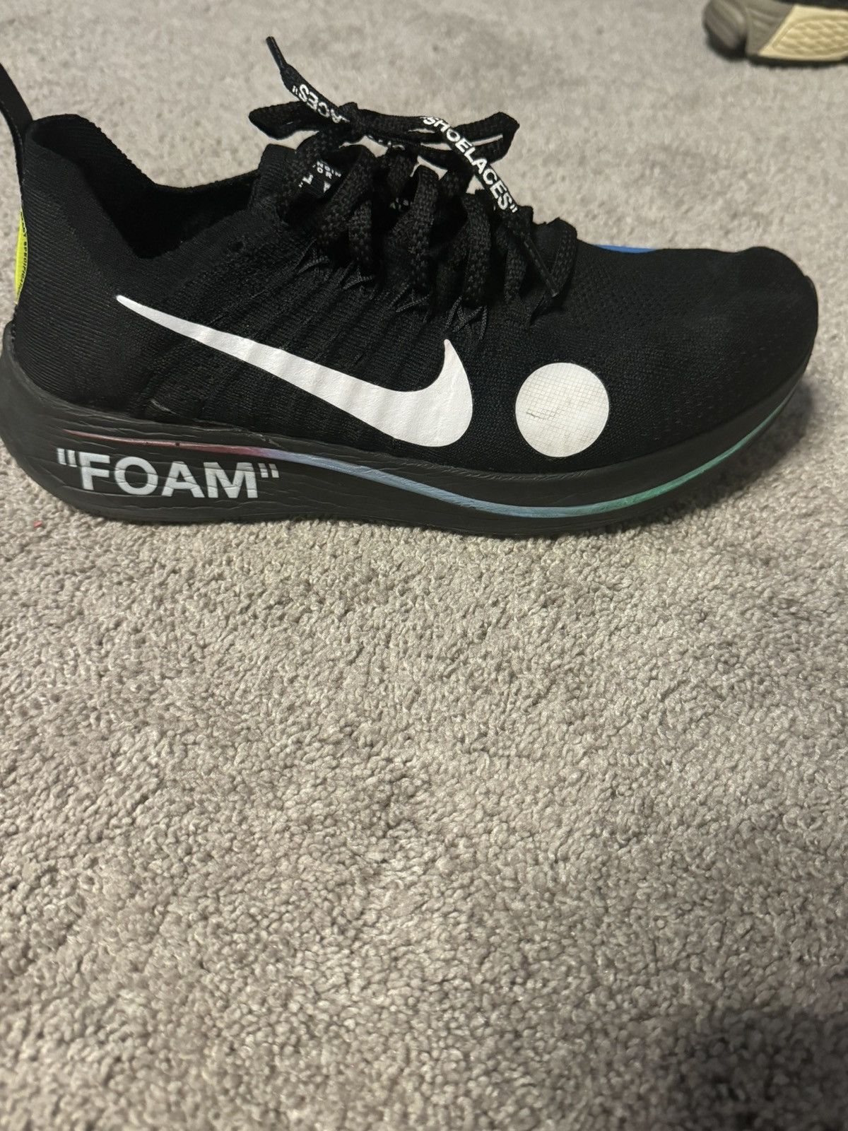 Off-White nike off white zoom fly mercurial Size US 9 / EU 42 - 1 Thumbnail