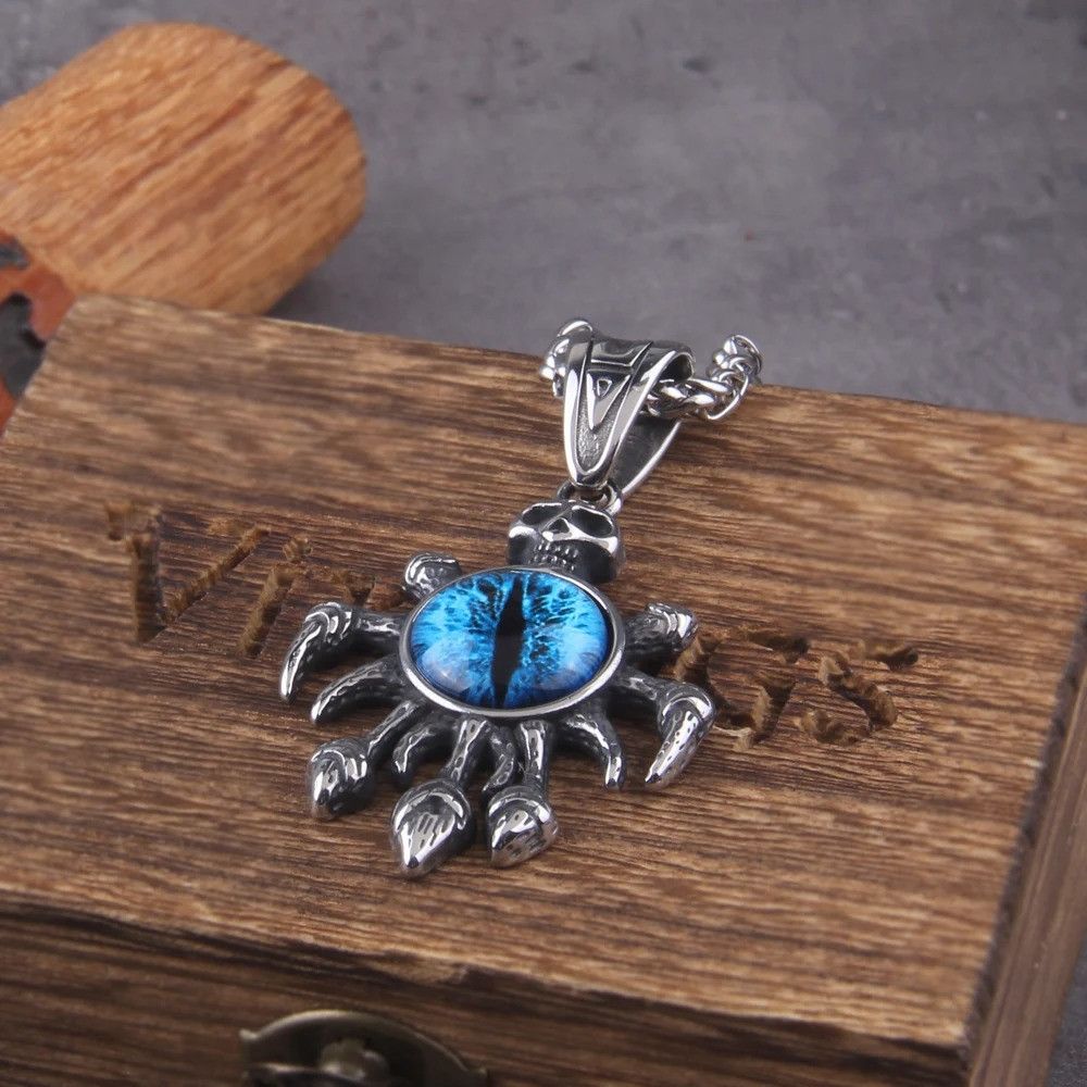 Other Dragon Eyes Pendant Accessories Necklace Gifts Size ONE SIZE - 4 Thumbnail