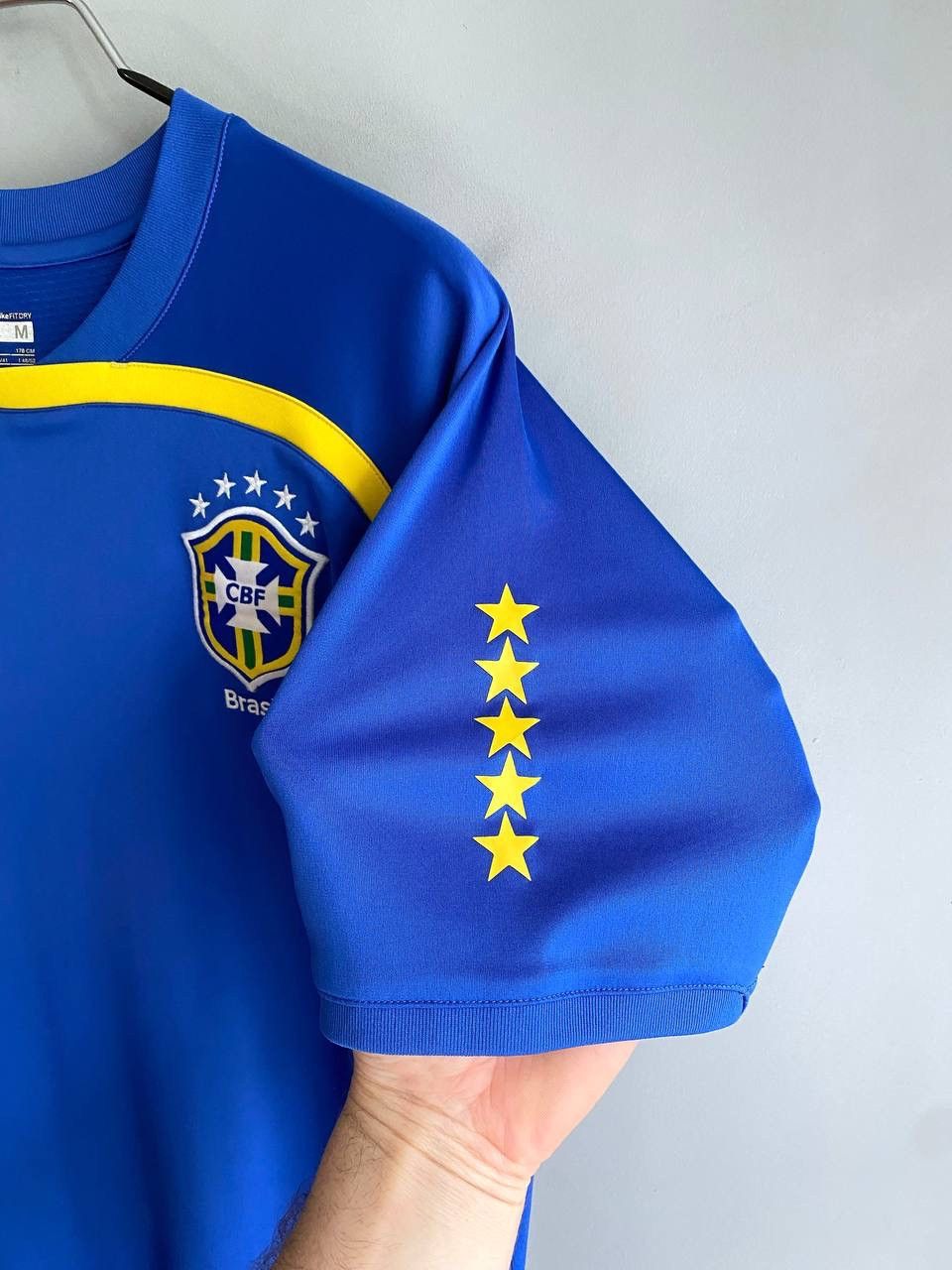 Nike Nike Brasil National Team Training Soccer Jersey, Size M Size US M / EU 48-50 / 2 - 7 Thumbnail