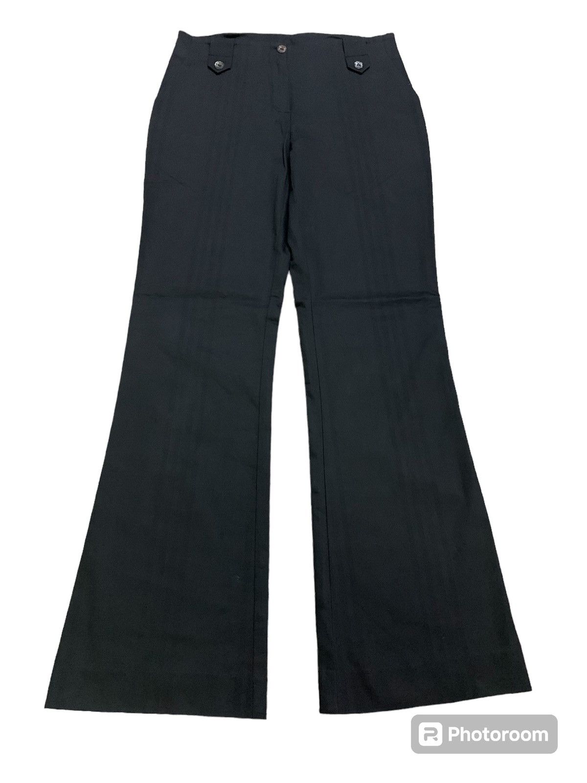 パンツ 2000AW KENZO jungle baggy flare Slacks 💥Vtg Flare Kenzo Jungle Stripe Pant