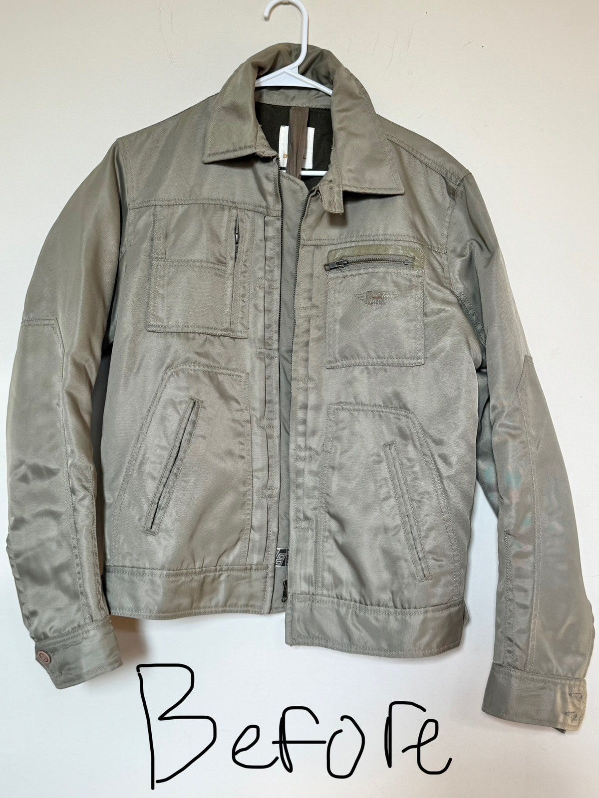 Diesel Diesel Vintage Military Nylon Utility Jacket Size US M / EU 48-50 / 2 - 8 Thumbnail