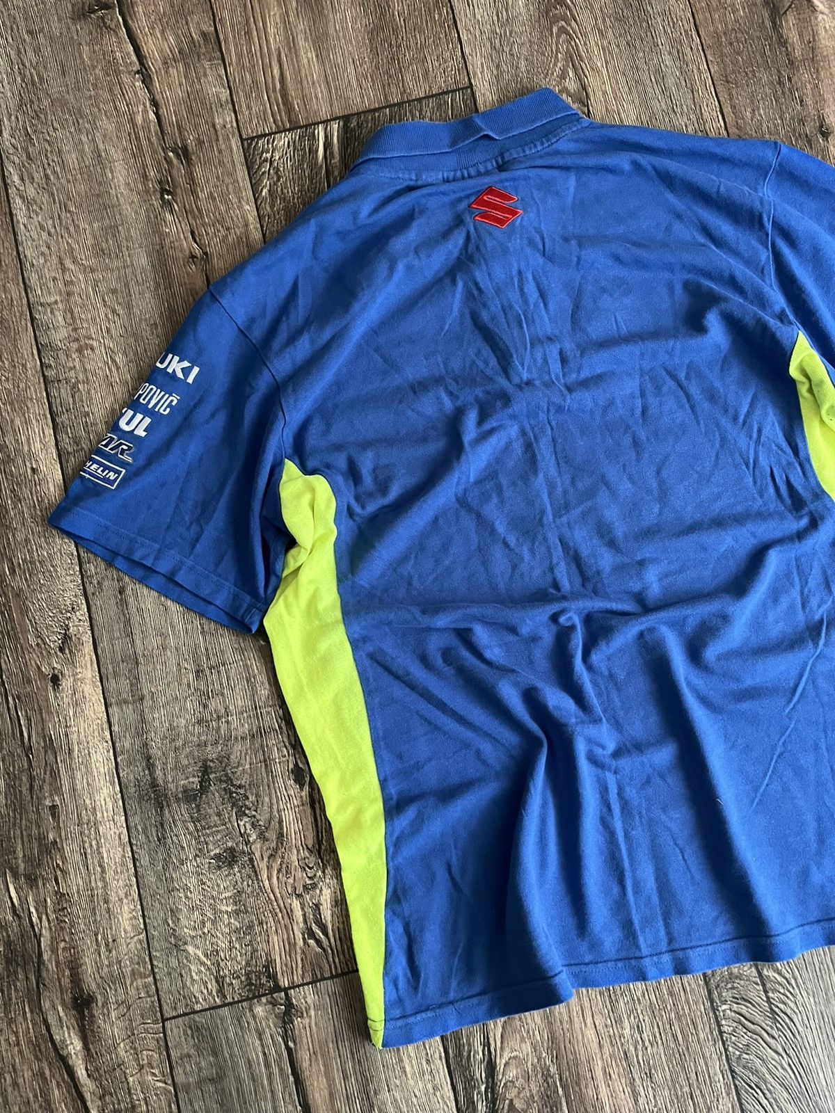 Formula 1 × Vintage Vintage Suzuki Team F1 Formula Uno Polo Shirt Button Up Size US M / EU 48-50 / 2 - 12 Thumbnail