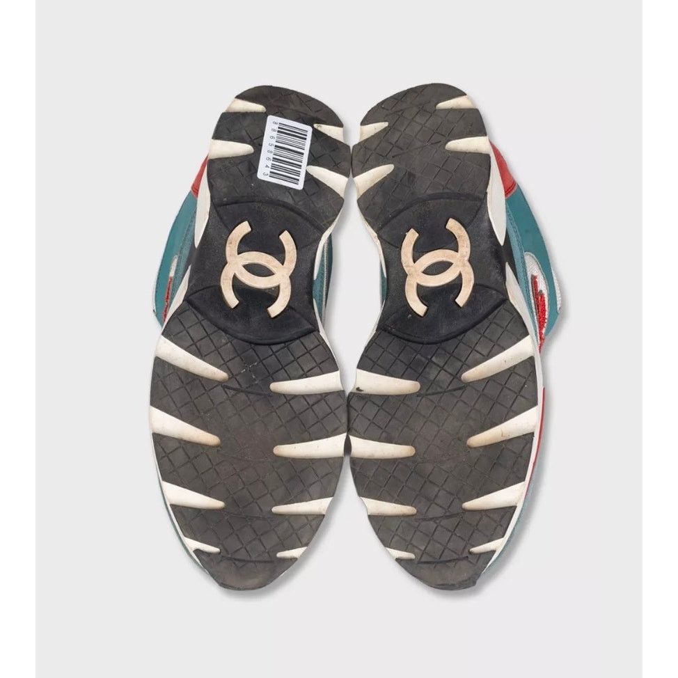 Chanel Chanel Multicolor CC Logo Sneakers Sz.35 Size US 5 / IT 35 - 5 Thumbnail