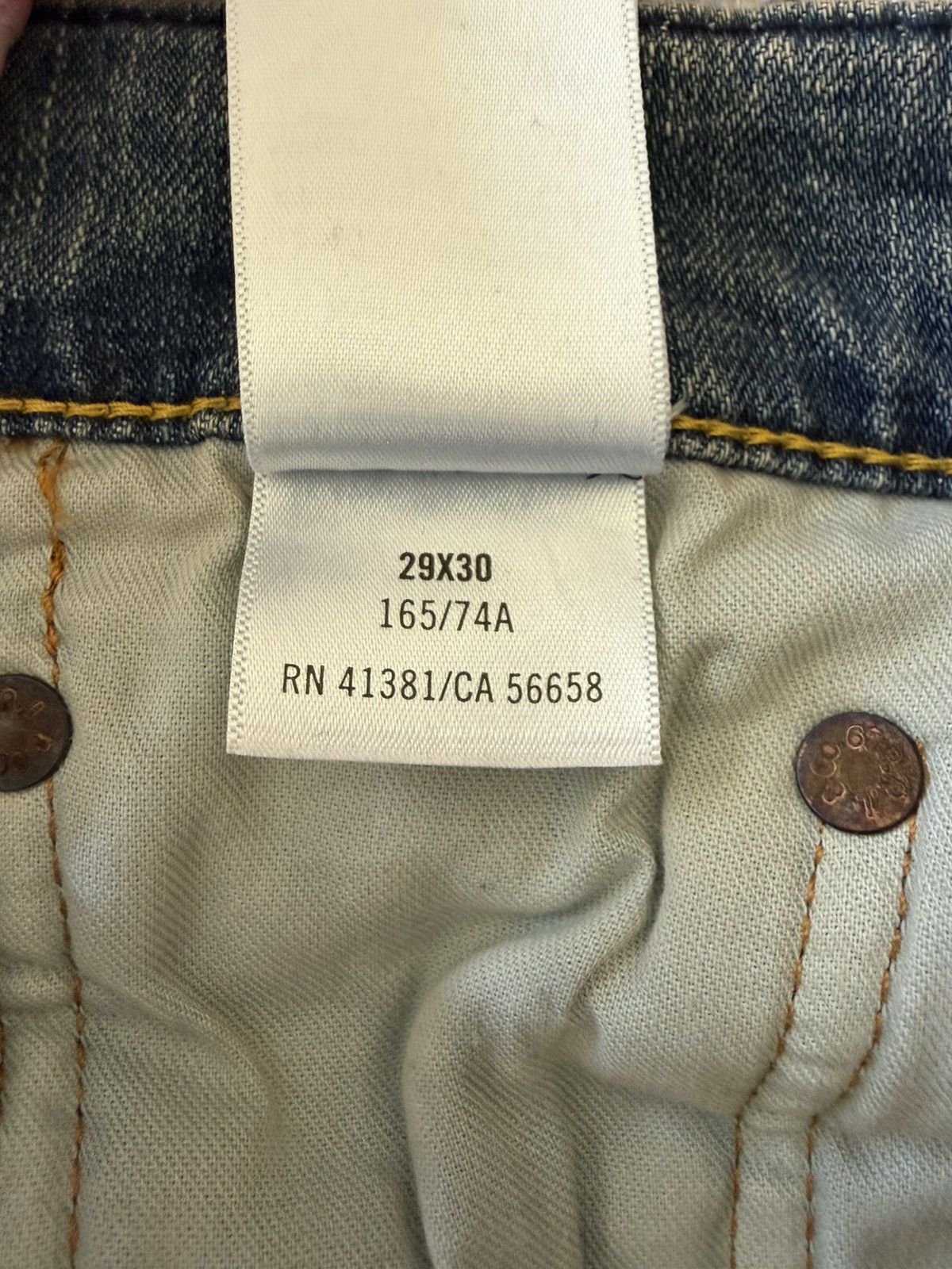 Polo Ralph Lauren Polo Ralph Lauren Hampton Relaxed Jeans Size US 29 - 7 Thumbnail