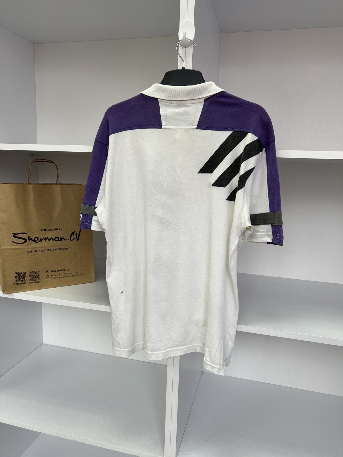 Adidas × Vintage Vintage Adidas 90s ATP Tour Polo T-shirt Size US M / EU 48-50 / 2 - 18 Thumbnail
