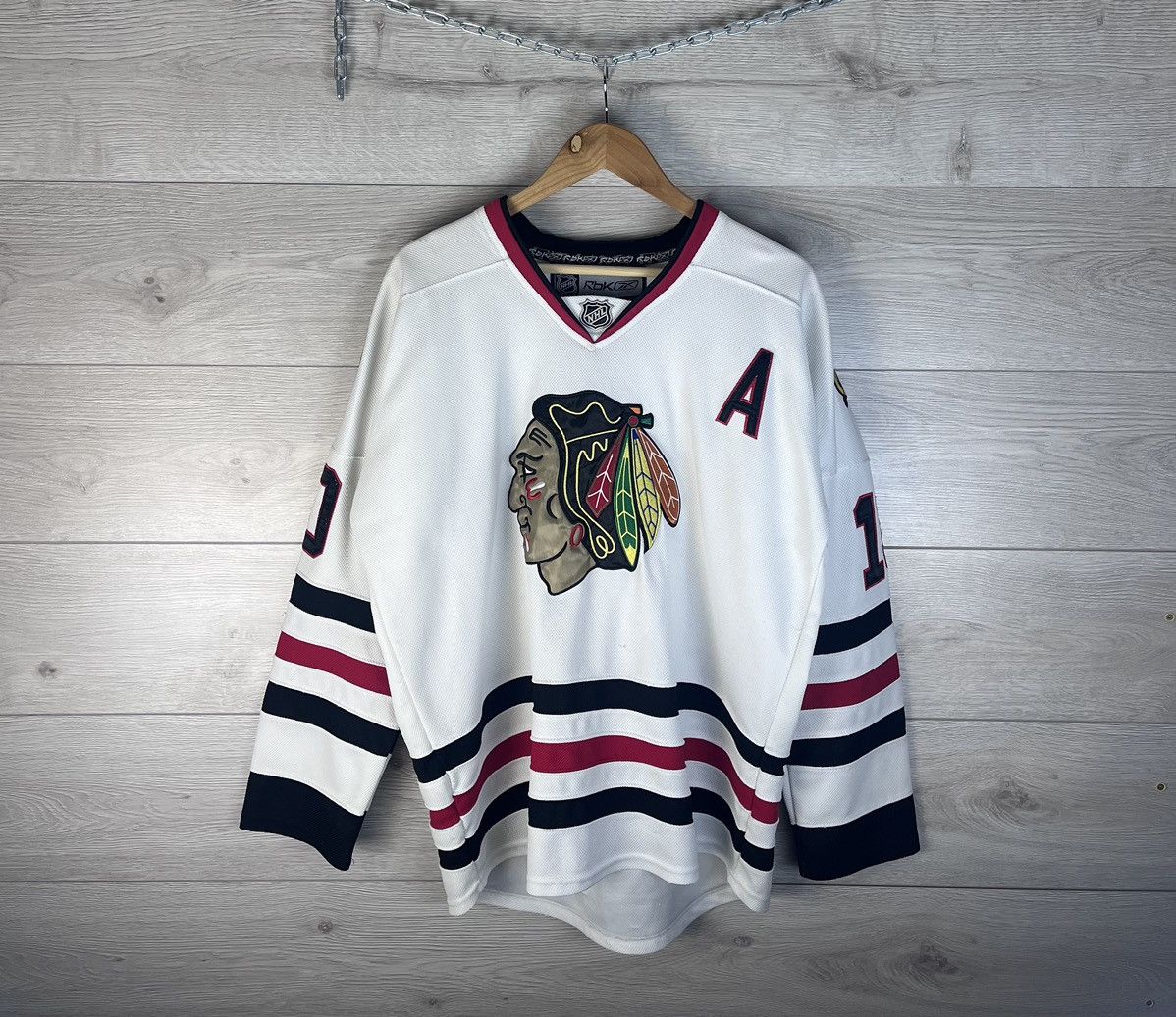 Reebok REEBOK HOKEY JERSEY NHL PATRICK SHARP #10 CHICAGO BLACKHAWKS Size US L / EU 52-54 / 3 - 1 Thumbnail