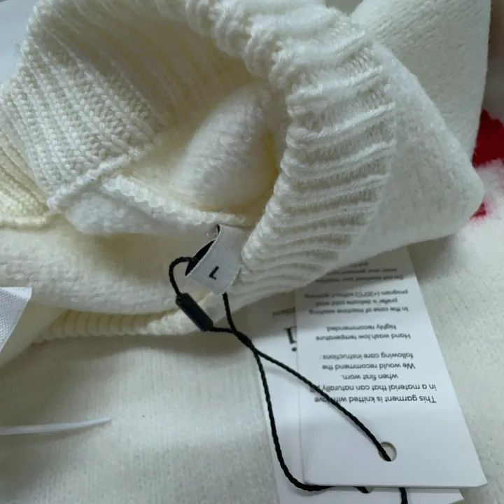 AMI AMIPARIS Heart Logo White Sweatshirt -2507 Size US L / EU 52-54 / 3 - 4 Thumbnail