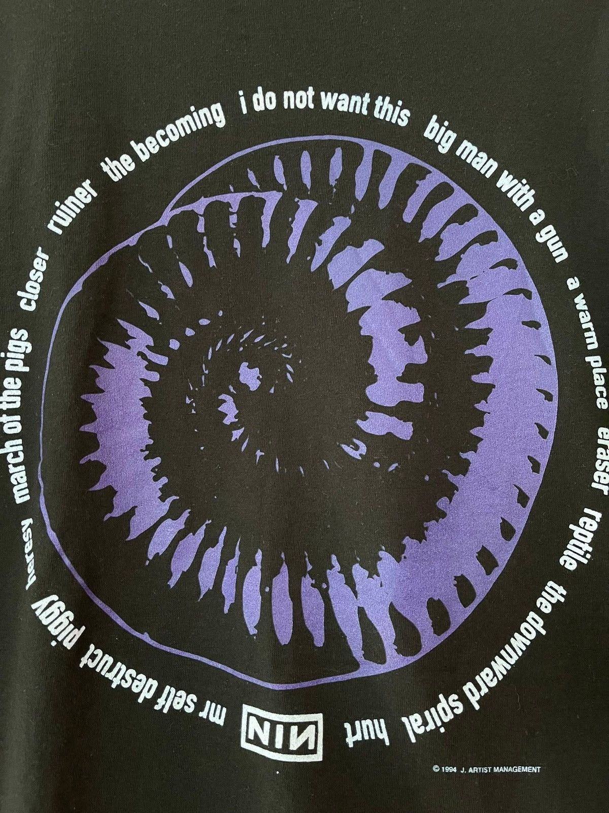 Other Nine Inch Nails Long Sleeve Shirt Size US XL / EU 56 / 4 - 4 Thumbnail