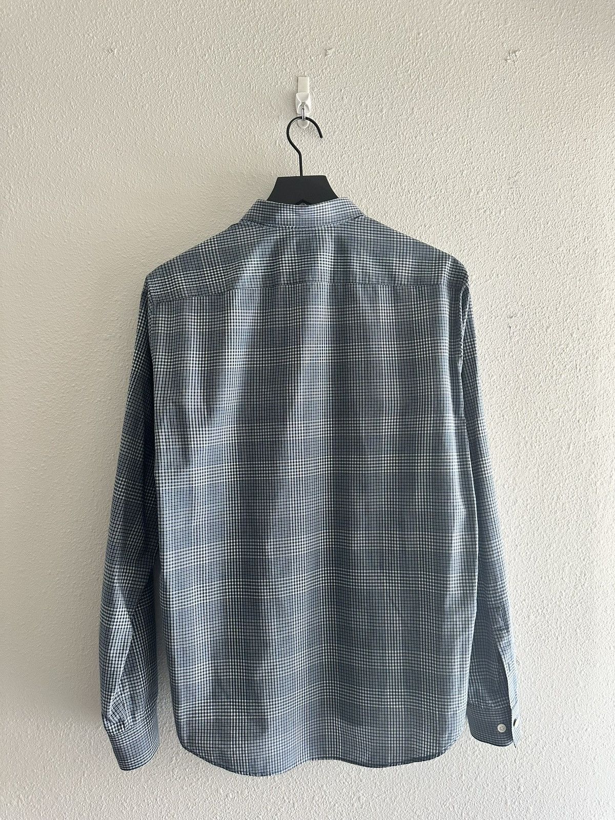 Theory Theory Checked Blue Button Up Size M Size US M / EU 48-50 / 2 - 4 Thumbnail