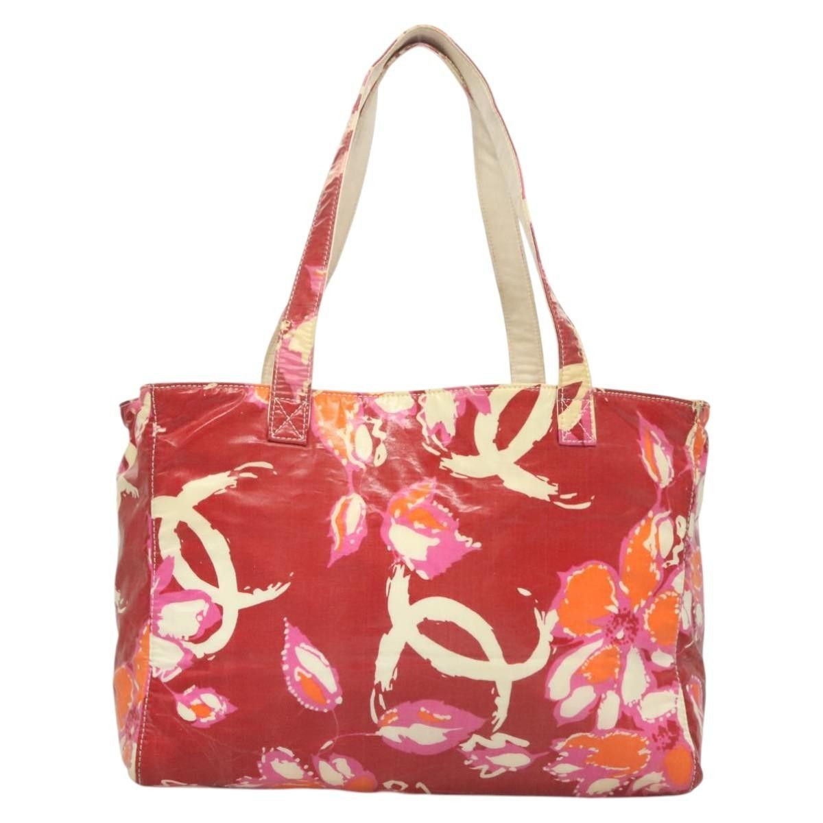 Chanel Chanel High Summer Tote Bag Enamel Red CC Size ONE SIZE - 2 Thumbnail