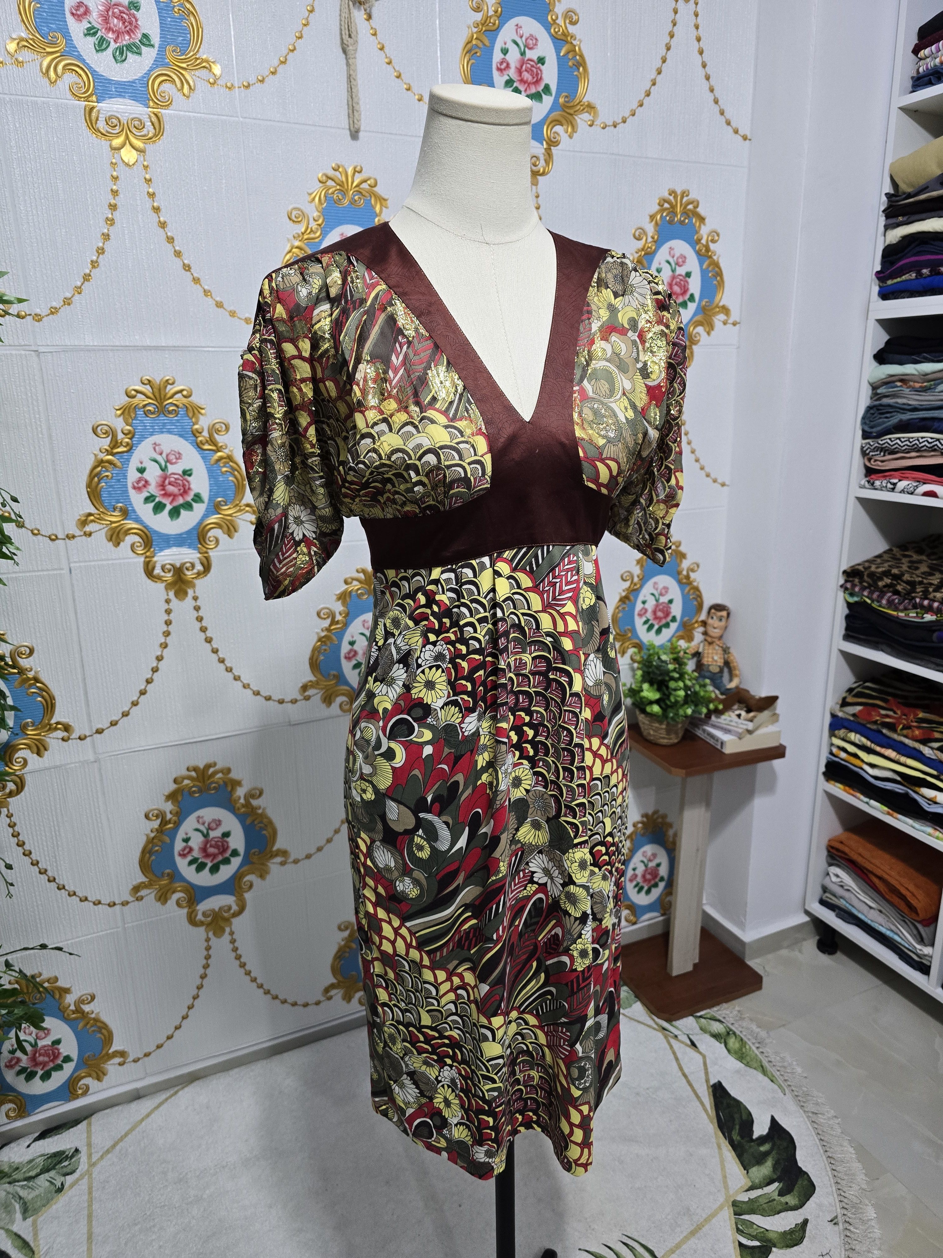 Just Cavalli × Roberto Cavalli × Vintage JUST CAVALLI vintage RARE dress women size Small Size M / US 6-8 / IT 42-44 - 5 Thumbnail