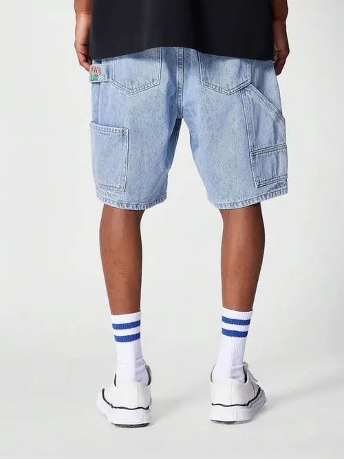 Jean Pants Denim Jeans DRIP Shorts Jorts Cargo Size US 34 / EU 50 - 2 Thumbnail