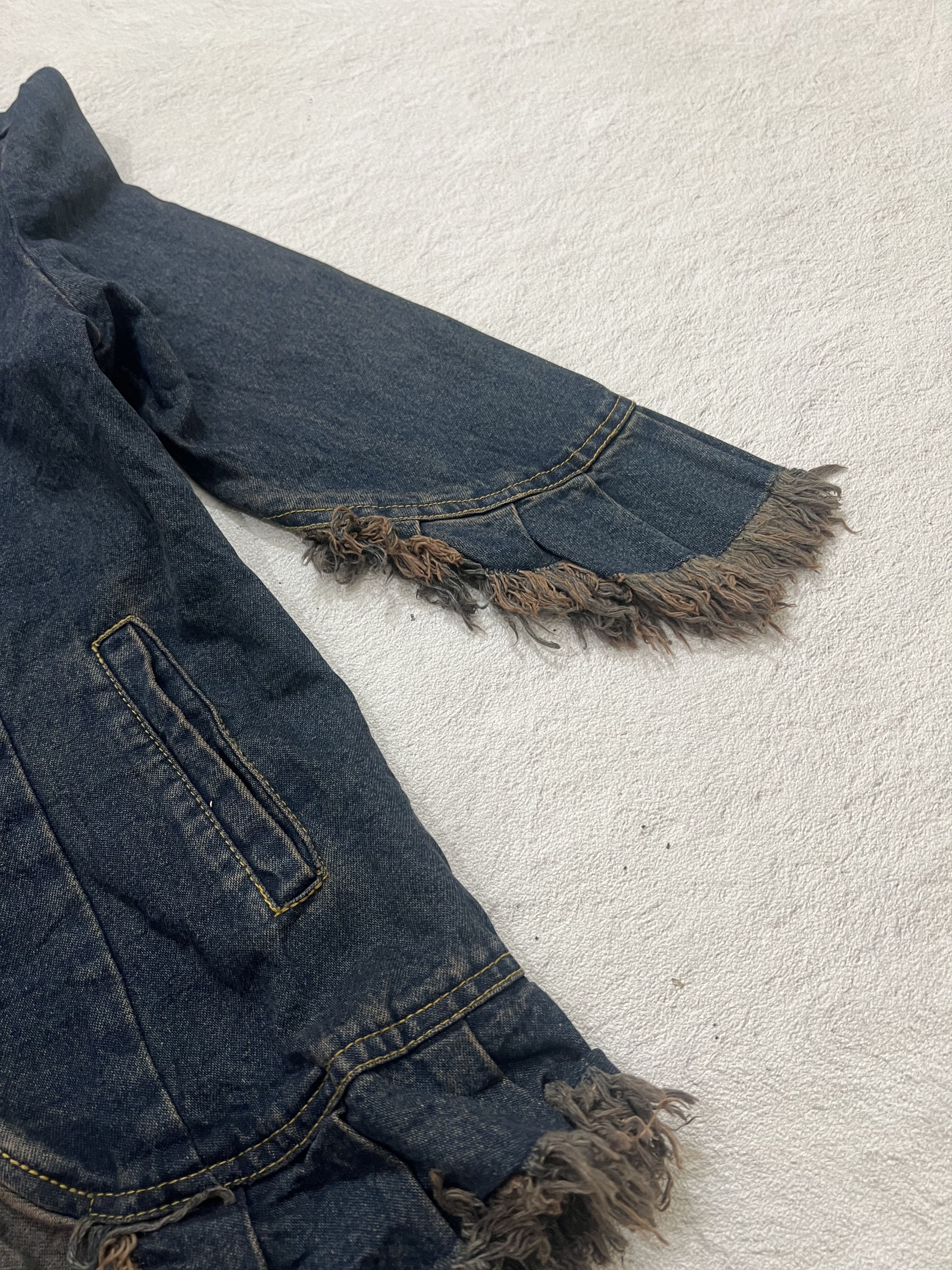 Japanese Brand 2000s Archival Y's Tornado Fur Jeans Vkei y2k Lgb Ifsix Size US S / EU 44-46 / 1 - 8 Thumbnail