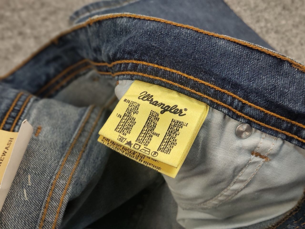 Wrangler Vintage Wrangler regular straight Stonewash Denim Jeans Size US 32 / EU 48 - 12 Thumbnail