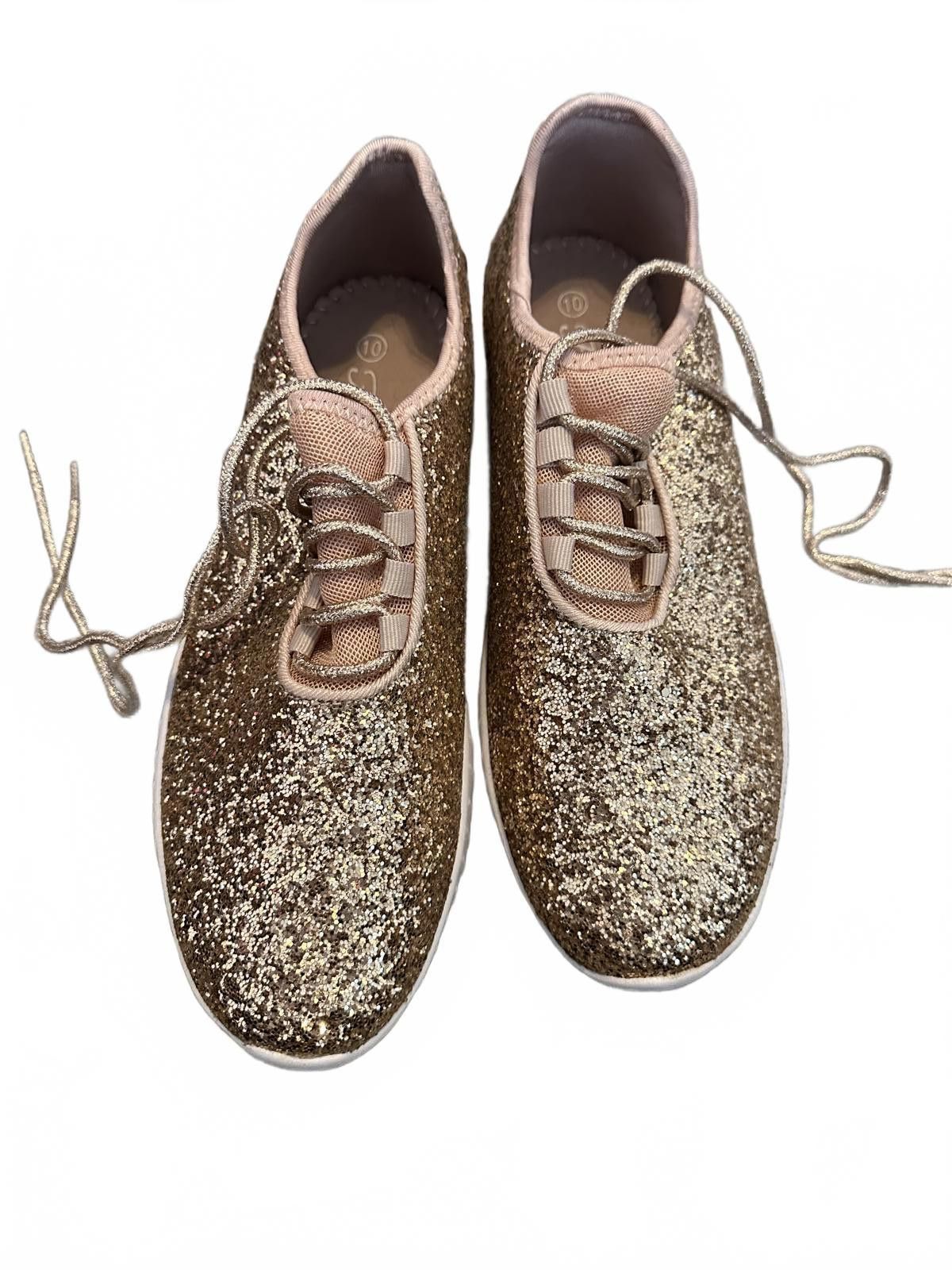 Designer Sparkling Glitter Sneakers by Forever nwot Size US 10 / IT 40 - 2 Thumbnail