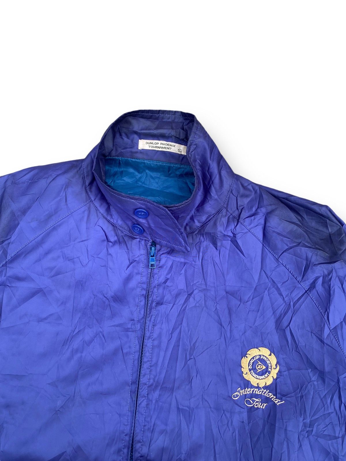 Dunlop × Vintage Vintage Dunlop Phoenix Tournament Bomber Jacket. #D5 Size US L / EU 52-54 / 3 - 3 Thumbnail