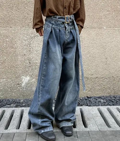 Japanese Brand Retro punk pants Size US 31 - 5 Thumbnail