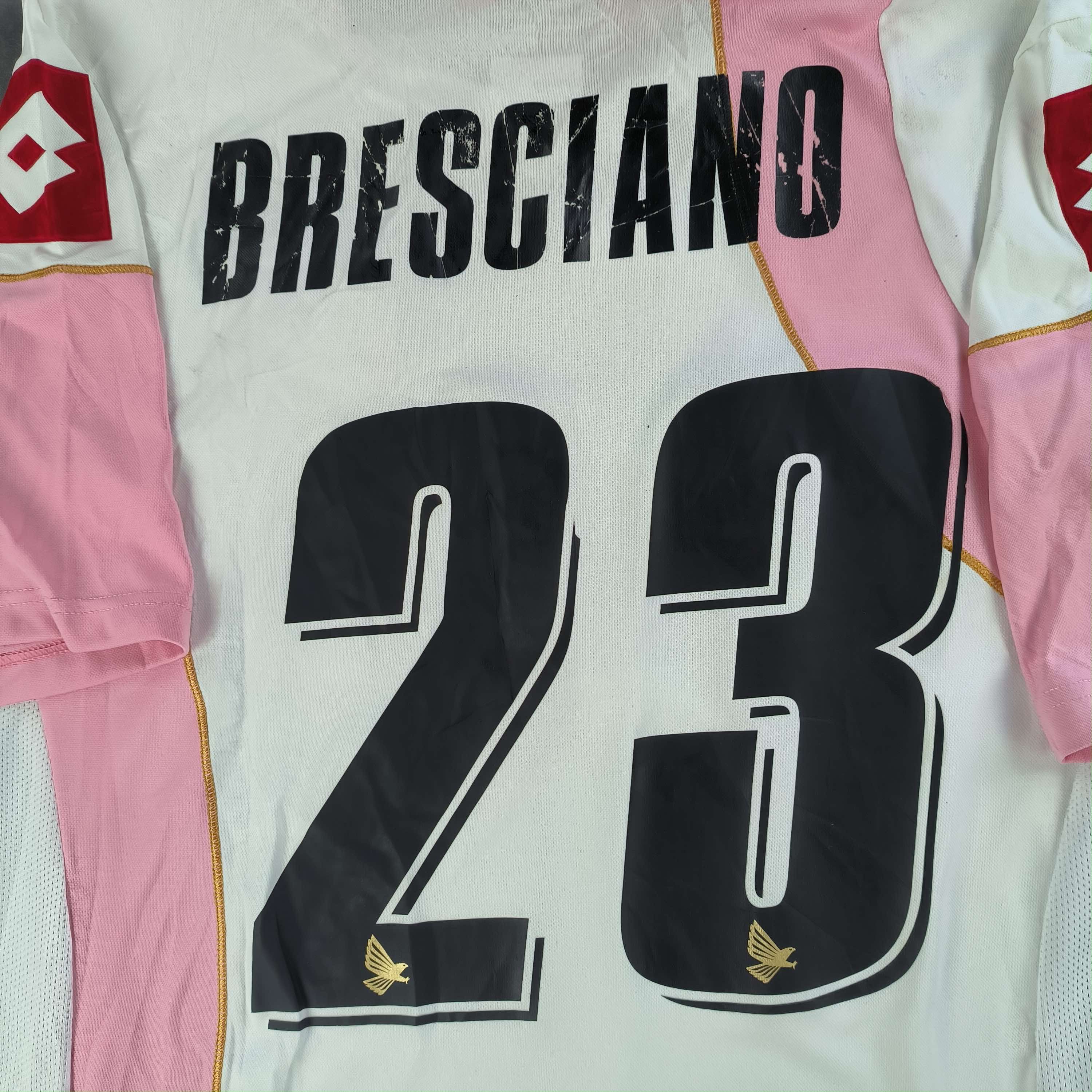 Lotto Sport Palermo 2009-10 Lotto away Bresciano football jersey size M Size US M / EU 48-50 / 2 - 9 Thumbnail