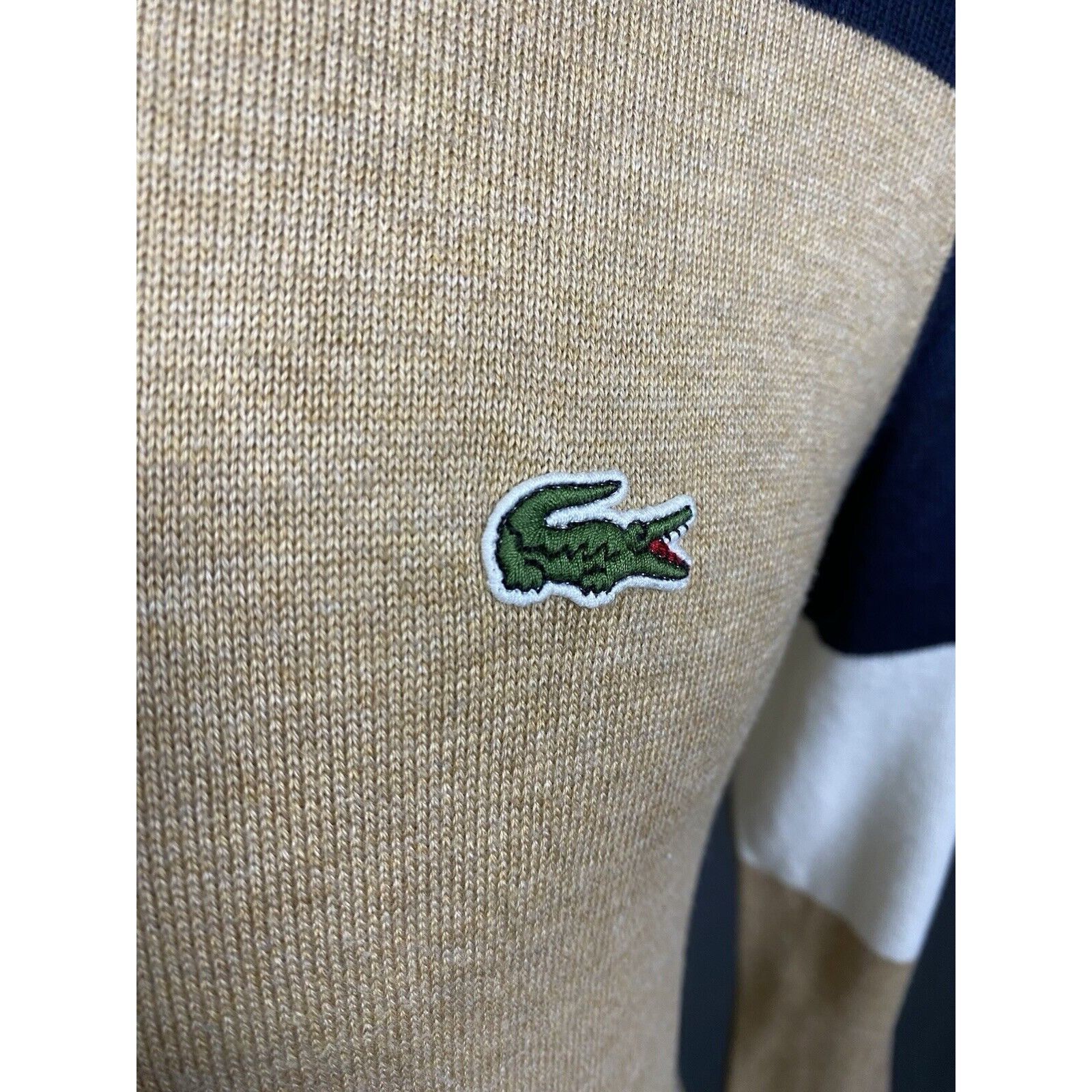 Lacoste Lacoste LIVE! Men's Beige Cardigan Sweater Size 4 Size US XL / EU 56 / 4 - 9 Thumbnail