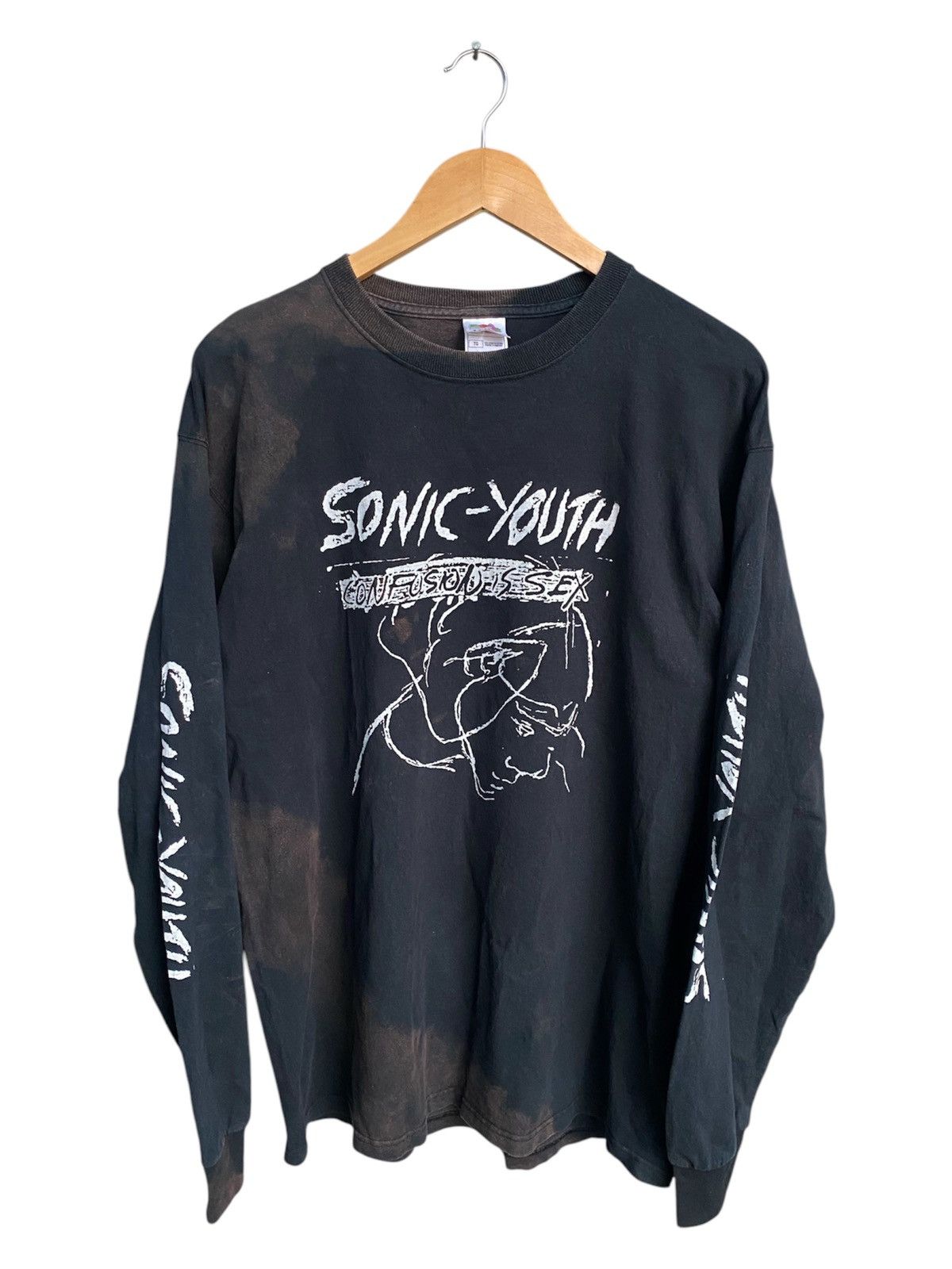 🔥🔥 Vintage Faded Sonic Youth Confusion Sex long sleeve