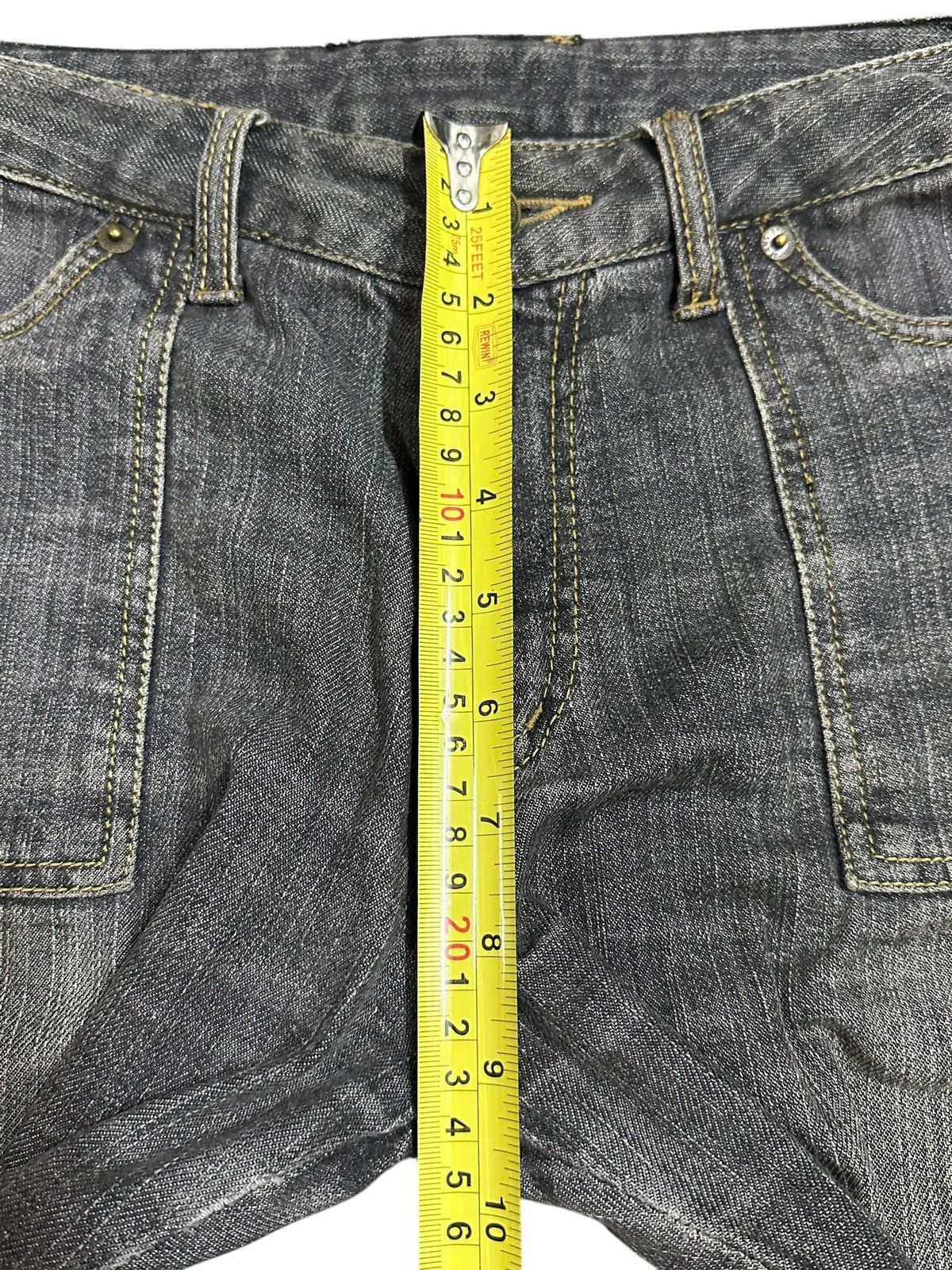 Japanese Brand Vintage Japanese Brand Faded Wash Style Flare Jeans Size US 28 / EU 44 - 15 Thumbnail
