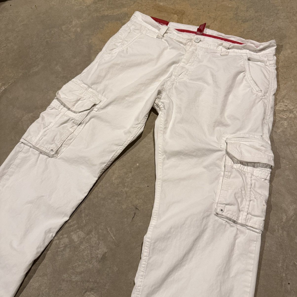 Vintage Vintage 2000s Baggy Cargo Pants Skater Grunge Y2K JNCO Cyber Size US 38 / EU 54 - 3 Thumbnail