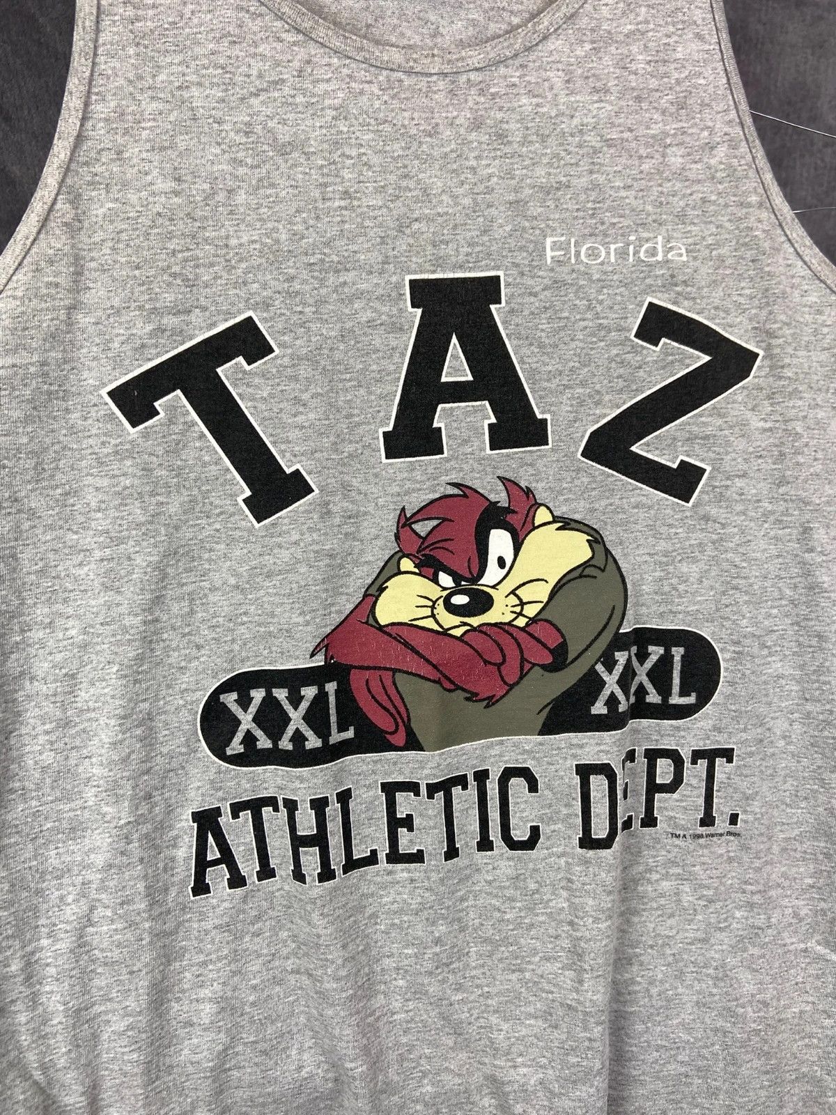 Holland & Sherry Vintage Taz Looney Tunes Athletic Dept Tank Top L Size US L / EU 52-54 / 3 - 2 Thumbnail