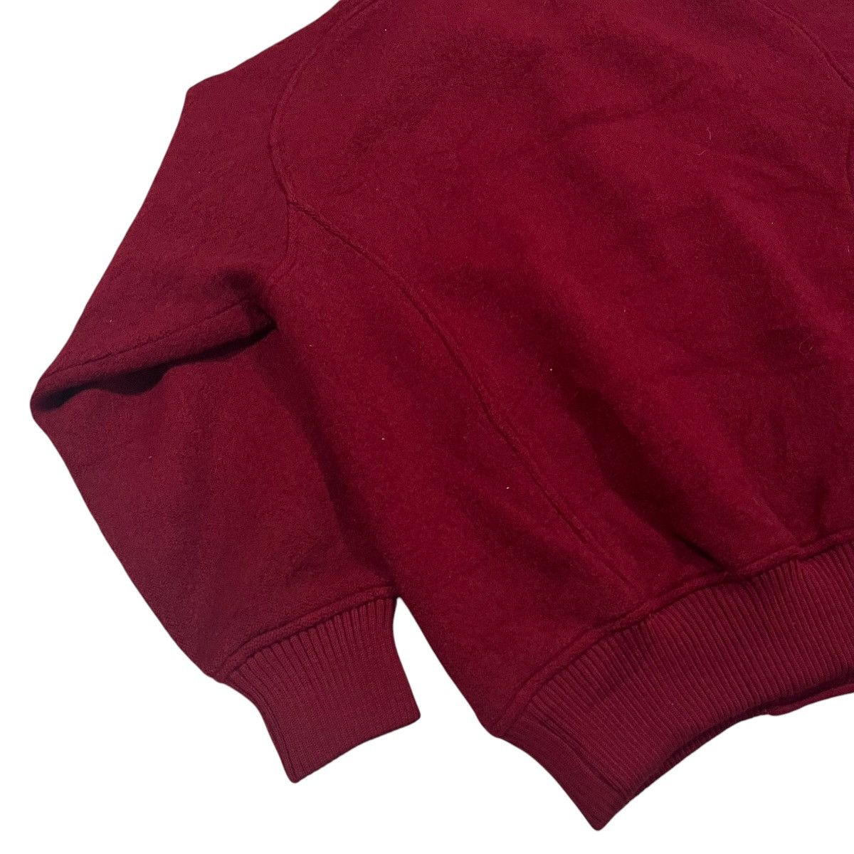 Lacoste VINTAGE 80S CHEMISE LACOSTE WOOL BOMBER JACKET Size US L / EU 52-54 / 3 - 9 Thumbnail