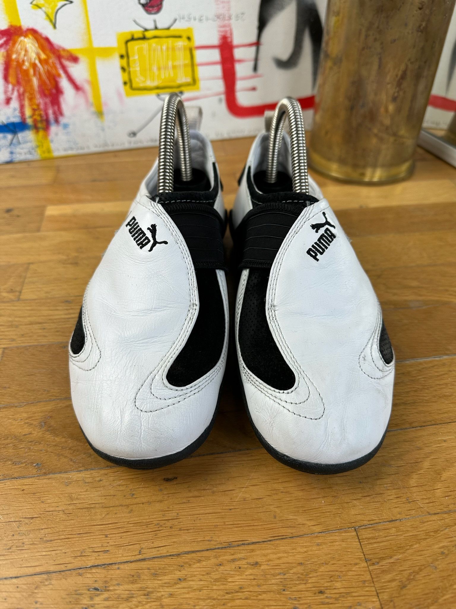 Puma Vintage 2000s Puma Ripple Slip-On Sneakers Size US 6.5 / IT 36.5 - 4 Thumbnail