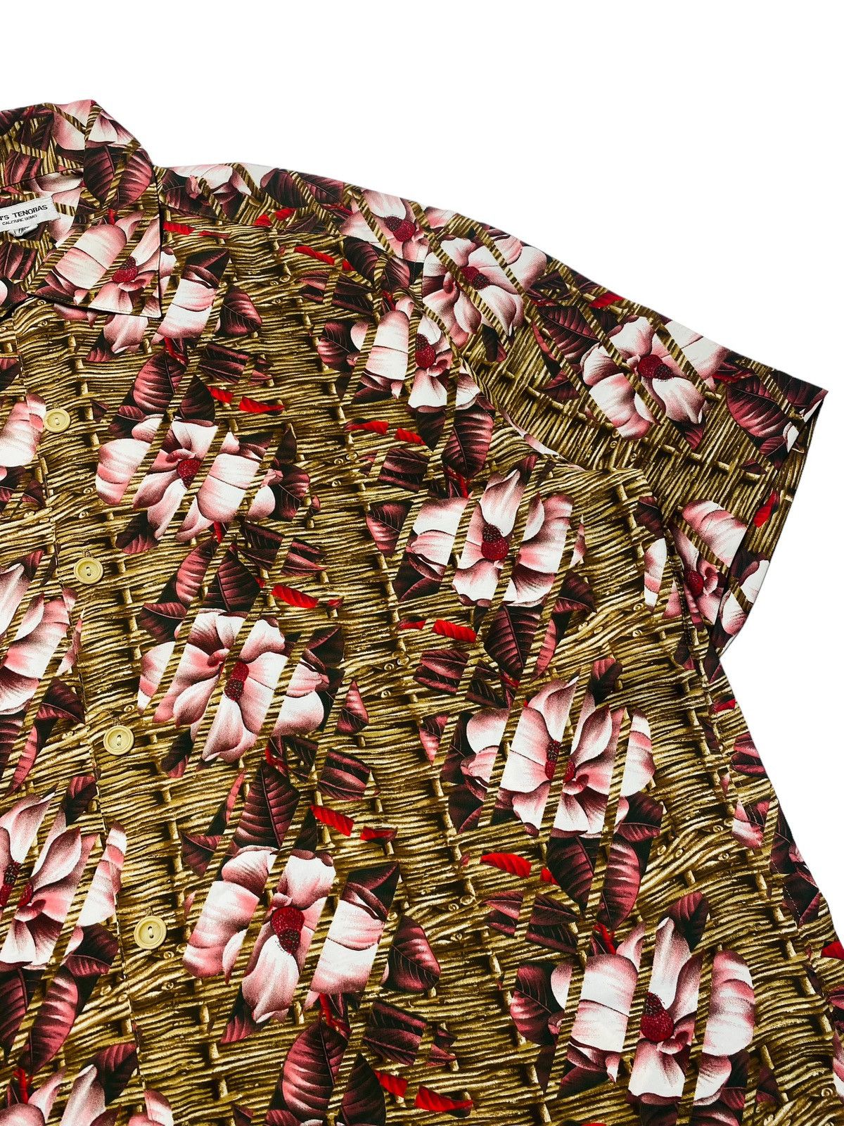 Tornado Mart 1990s Mens Tenoras - Lilly Flowy Shirt Size US L / EU 52-54 / 3 - 5 Thumbnail