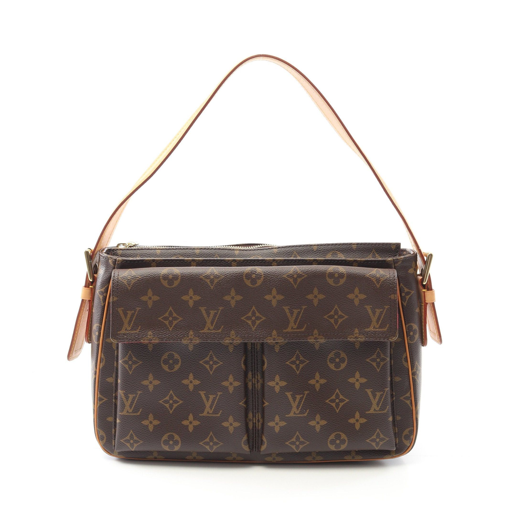 Louis Vuitton Louis Vuitton Vivacite Gm Monogram Shoulder Bag Leather Brown Size ONE SIZE - 1 Thumbnail