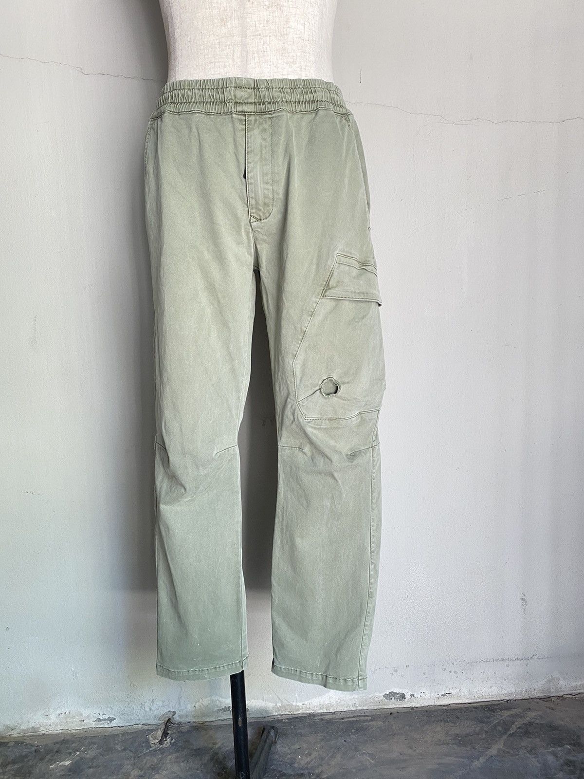 C.P. Company C.P. COMPANY Olive Green Utility Cargo Pants Size US 34 / EU 50 - 13 Thumbnail