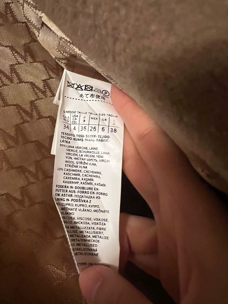 Max Mara Max Mara Classic Camel Coat Size L / US 10 / IT 46 - 2 Thumbnail