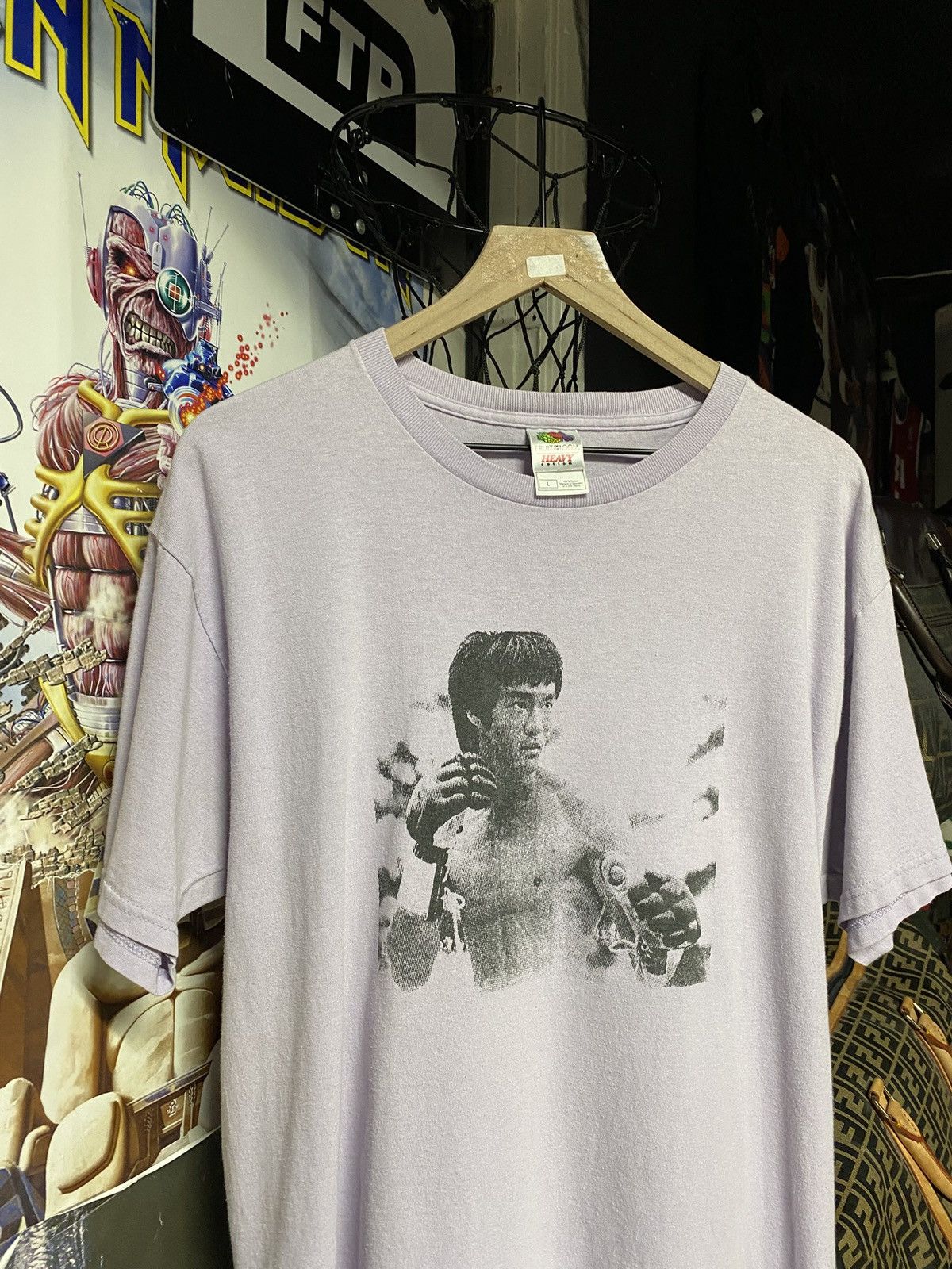 Other Vintage Bruce Lee Movie Purple Tee Shirt Large Size US L / EU 52-54 / 3 - 5 Thumbnail