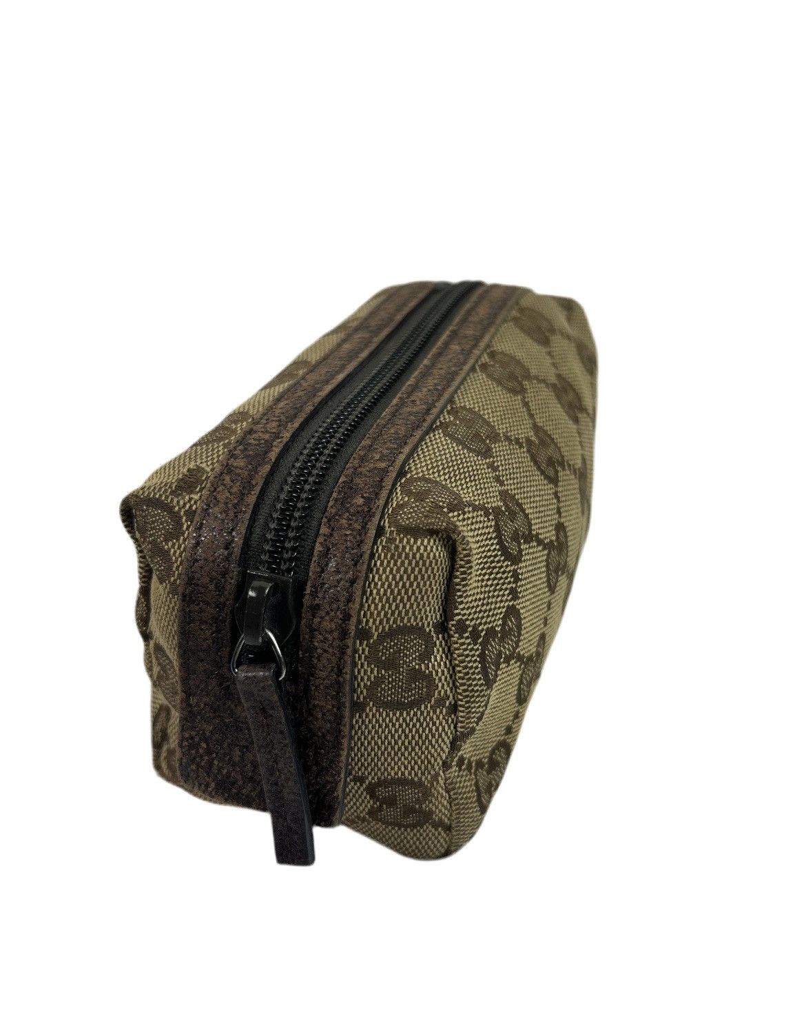 Gucci Gucci GG Canvas Monogram Cosmetic Bag Size ONE SIZE - 3 Thumbnail