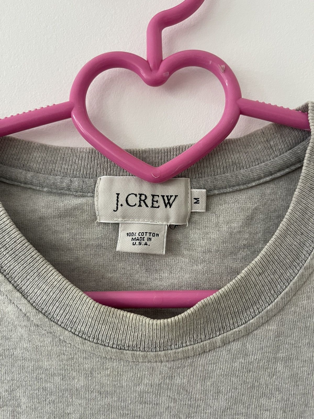 J.Crew Rare Vintage J CREW Reversed Mirror Spelling USA Made Size US M / EU 48-50 / 2 - 3 Thumbnail